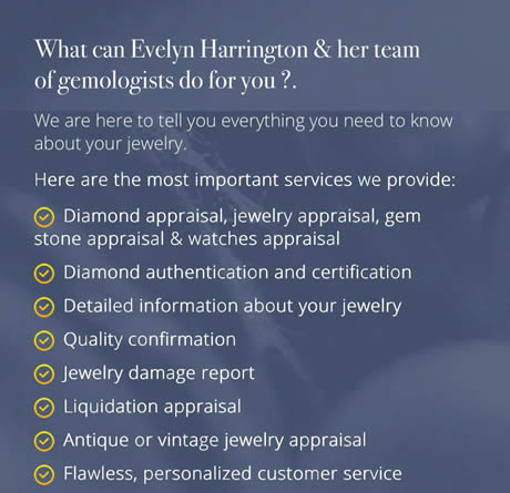 Evelyn Harrington - Gemologist